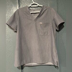 Figs Graphite Scrub Top Size Medium